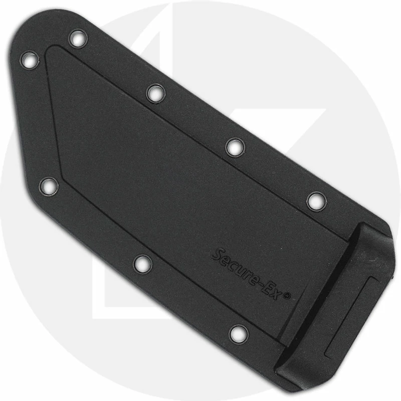 Cold Steel Knives Cold Steel Kyoto I Mini Japanese Tanto 17DA - Value Price EDC - Satin Tanto Fixed Blade - Black Kray-Ex - Secure-Ex Sheath 4 Cold Steel Knives Cold Steel Kyoto I Mini Japanese Tanto 17DA - Value Price EDC - Satin Tanto Fixed Blade - Black Kray-Ex - Secure-Ex Sheath - Image 2