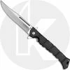 Cold Steel Knives Cold Steel 20NQX Luzon Mike Wallace Balisong Inspired Clip Point Flipper Knife Black GFN Handle -SMKW store CS 20NQX 1