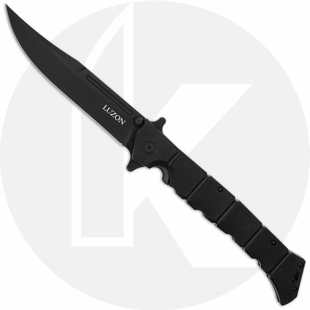 Cold Steel Knives Cold Steel Large Luzon - Black Clip Point - Black GFN - 20NQX-BKBK 3 Cold Steel Knives Cold Steel Large Luzon - Black Clip Point - Black GFN - 20NQX-BKBK