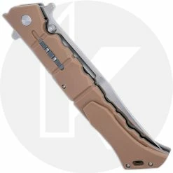 Cold Steel Knives Cold Steel Large Luzon - Satin Clip Point - Desert Tan GFN - 20NQX-DTST 7 Cold Steel Knives Cold Steel Large Luzon - Satin Clip Point - Desert Tan GFN - 20NQX-DTST -SMKW store CS 20NQX DTST CLOSED BACK