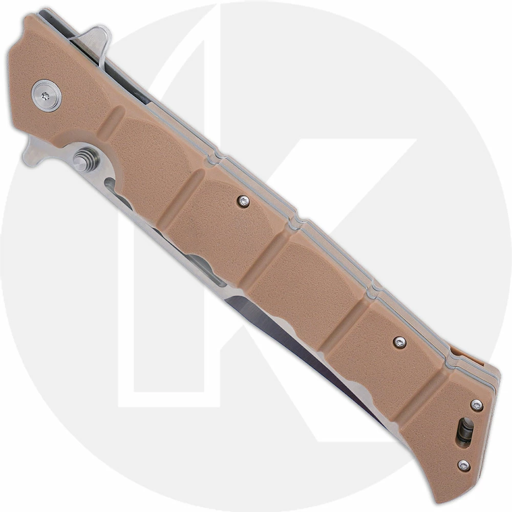 Cold Steel Knives Cold Steel Large Luzon - Satin Clip Point - Desert Tan GFN - 20NQX-DTST 4 Cold Steel Knives Cold Steel Large Luzon - Satin Clip Point - Desert Tan GFN - 20NQX-DTST - Image 2