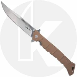 Cold Steel Knives Cold Steel Large Luzon - Satin Clip Point - Desert Tan GFN - 20NQX-DTST