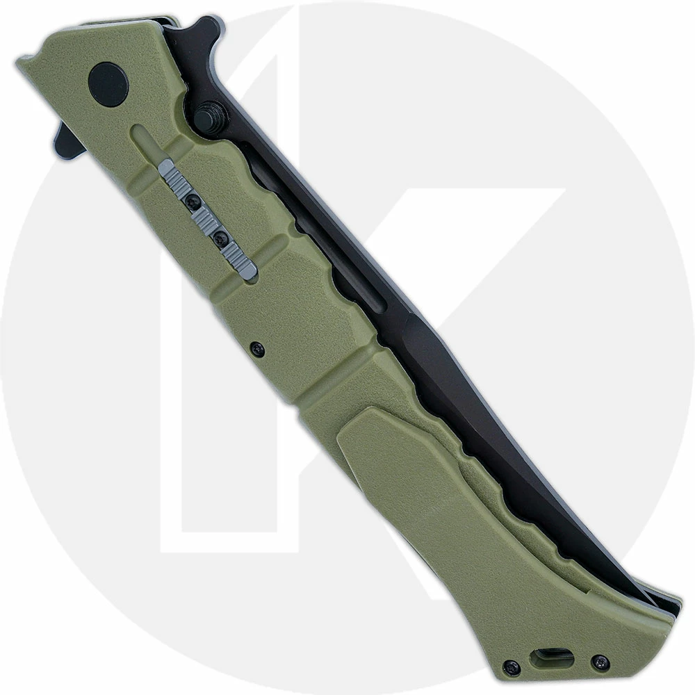 Cold Steel Knives Cold Steel Large Luzon - Black Clip Point - Olive Drab GFN - 20NQX-ODBK 5 Cold Steel Knives Cold Steel Large Luzon - Black Clip Point - Olive Drab GFN - 20NQX-ODBK - Image 3
