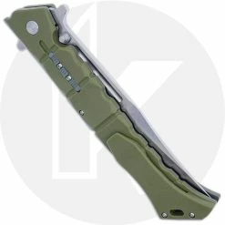 Cold Steel Knives Cold Steel Large Luzon - Stonewash Clip Point - Olive Drab GFN - 20NQX-ODSW 7 Cold Steel Knives Cold Steel Large Luzon - Stonewash Clip Point - Olive Drab GFN - 20NQX-ODSW -SMKW store CS 20NQX ODSW CLOSED BACK