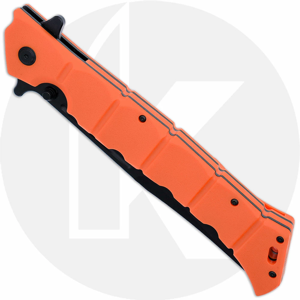 Cold Steel Knives Cold Steel Large Luzon - Black Clip Point - Orange GFN - 20NQX-ORBK 4 Cold Steel Knives Cold Steel Large Luzon - Black Clip Point - Orange GFN - 20NQX-ORBK - Image 2