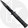 Cold Steel Knives Cold Steel Ti-Lite G10 26C4 Knife - 4 Inch S35VN Black Blade - Black G10 Open On Withdrawal 2 Cold Steel Knives Cold Steel Ti-Lite G10 26C4 Knife - 4 Inch S35VN Black Blade - Black G10 Open On Withdrawal -SMKW store CS 26C4 1
