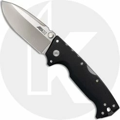 Cold Steel Knives Cold Steel AD-10 28DD Knife Andrew Demko S35VN Drop Point Black G10 Tri-Ad Lock Folder