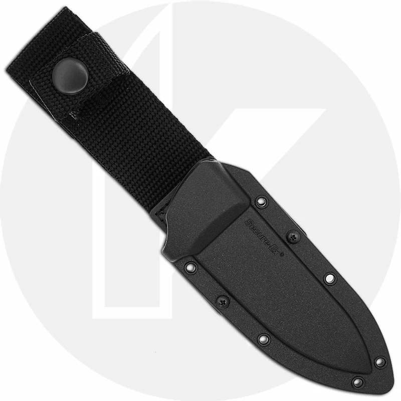 Cold Steel Knives Cold Steel Pendleton Hunter 36LPST - AUS 10A Drop Point Fixed Blade - Black Kray-Ex - Secure-Ex Sheath 3 Cold Steel Knives Cold Steel Pendleton Hunter 36LPST - AUS 10A Drop Point Fixed Blade - Black Kray-Ex - Secure-Ex Sheath - Image 2