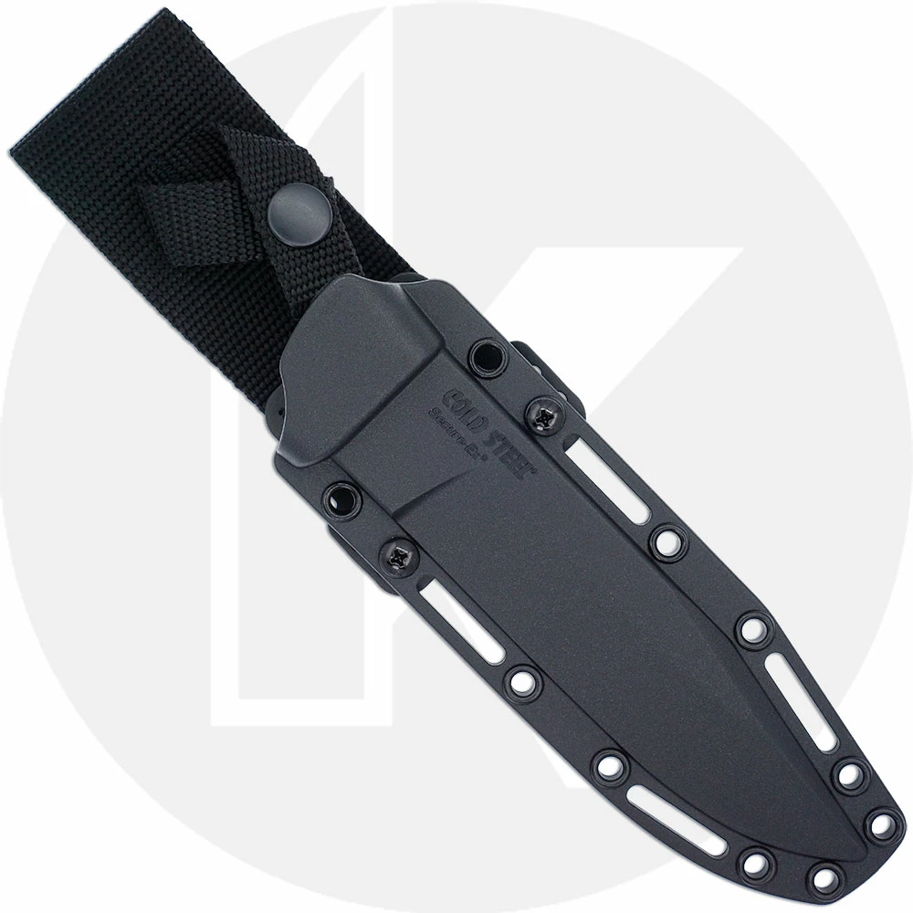 Cold Steel Knives Cold Steel SRK 38CKE - 3V Clip Point Fixed Blade - Black Kray-Ex - Secure-Ex Sheath 4 Cold Steel Knives Cold Steel SRK 38CKE - 3V Clip Point Fixed Blade - Black Kray-Ex - Secure-Ex Sheath - Image 2