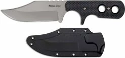 Cold Steel Knives Cold Steel 49HCF Mini Tac Bowie Andrew Demko EDC Clip Point Fixed Blade With Griv-Ex Scales -SMKW store CS 49HCF
