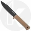 Cold Steel Knives Cold Steel SRK Compact - Black SK-5 Clip Point Fixed Blade - Desert Tan Kray-Ex - 49LCKD-DTBK -SMKW store CS 49LCKD DTBK MAIN
