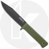 Cold Steel Knives Cold Steel SRK Compact - Black SK-5 Clip Point Fixed Blade - Olive Drab Kray-Ex - 49LCKD-ODBK
