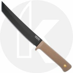 Cold Steel Knives Cold Steel Recon Tanto - Black SK-5 Tanto Fixed Blade - Desert Tan Kray-Ex - 49LRT-DTBK