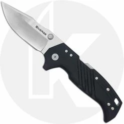 Cold Steel Knives Cold Steel Engage FL-35DPLC - Satin S35VN Clip Point - Black GFN - Atlas Lock Folder