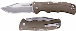 Cold Steel Knives Cold Steel Verdict FL-C3CPSSFDE - Stonewash 4116SS Clip Point - FDE GFN - Tri-Ad Lock Folder