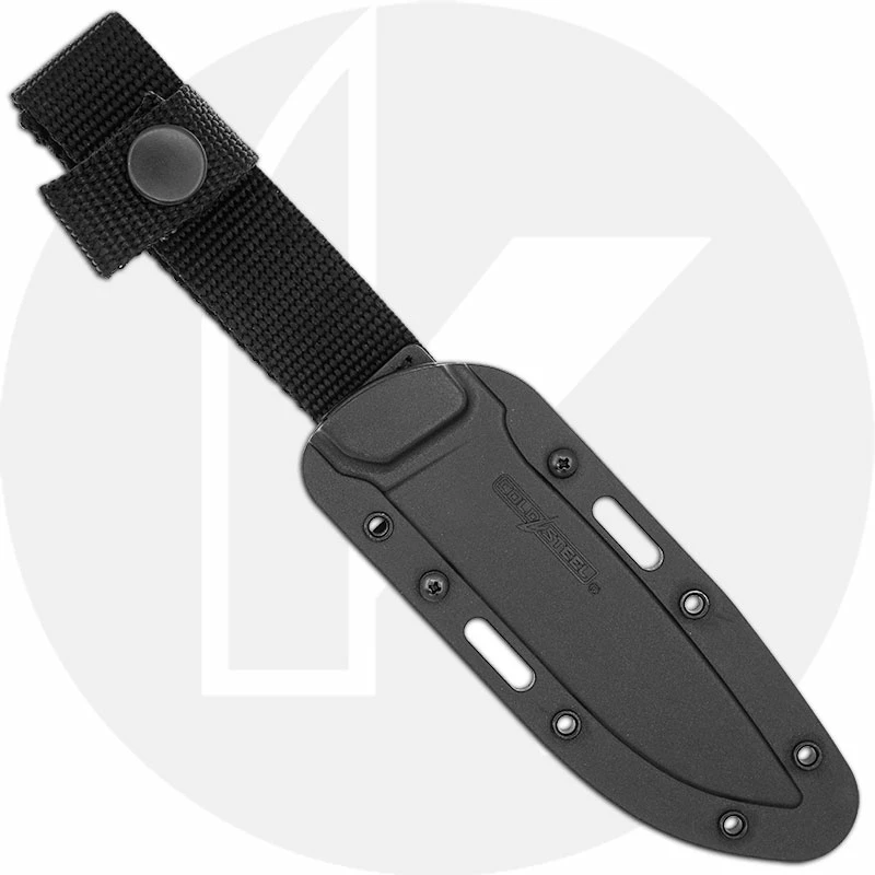 Cold Steel Knives Cold Steel Razor Tek EDC FX-4RZR - Satin Drop Point Fixed Blade - Black GFN 4 Cold Steel Knives Cold Steel Razor Tek EDC FX-4RZR - Satin Drop Point Fixed Blade - Black GFN - Image 2