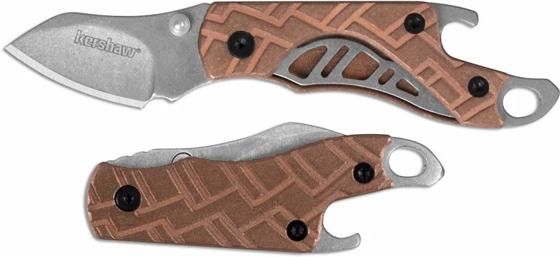 Kershaw Knives Kershaw 1025CU Cinder Copper Rick Hinderer Compact Copper Handle Liner Lock Folder 3 Kershaw Knives Kershaw 1025CU Cinder Copper Rick Hinderer Compact Copper Handle Liner Lock Folder