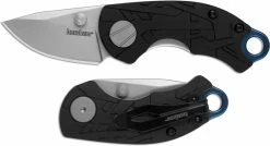 Kershaw Knives Kershaw Aftereffect 1180 - Jens Anso - Bead Blast Clip Point Blade - Black GFN - Liner Lock Folder