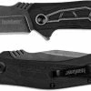 Kershaw Knives Kershaw Flatbed 1376 - SpeedSafe Assist - BlackWash Tanto - Black GFN - Flipper Folder