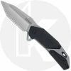 Kershaw Knives Kershaw Jetpack 1401 - SpeedSafe Assist - Stonewash Tanto - SS And Black GFN - Flipper Folder -SMKW store KE 1401 OPEN FRONT