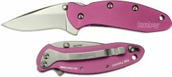 Kershaw Knives Kershaw Chive, Pink Aluminum, KE-1600PINK