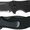 Kershaw Knives Kershaw Black Clash, Part Serrated, KE-1605CKTST -SMKW store KE 1605CKTST