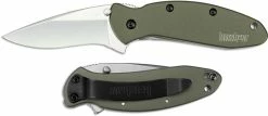 Kershaw Knives Kershaw Scallion, Olive Drab Aluminum, KE-1620OL