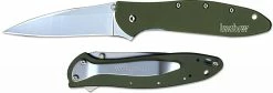 Kershaw Knives Kershaw Leek, Olive Drab Aluminum, KE-1660OL