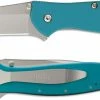 Kershaw Knives Kershaw Leek, Teal Aluminum, KE-1660TEAL -SMKW store KE 1660TEAL