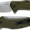 Kershaw Knives Kershaw Link 1776OLSW - Stonewash Blade - Olive Aluminum - SpeedSafe Assist - Flipper Folder - USA Made 1 Kershaw Knives Kershaw Link 1776OLSW - Stonewash Blade - Olive Aluminum - SpeedSafe Assist - Flipper Folder - USA Made -SMKW store KE 1776OLSW
