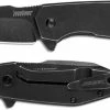 Kershaw Knives Kershaw Gravel 2065 - SpeedSafe Assist - BlackWash Reverse Tanto - BlackWash Stainless Steel - Flipper Folder -SMKW store KE 2065