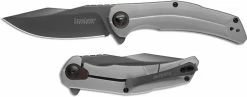 Kershaw Knives Kershaw Believer 2070 - SpeedSafe Assist - Gray PVD Clip Point - Bead Blast Stainless Steel - Flipper Folder