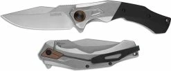 Kershaw Knives Kershaw Payout 2075 - SpeedSafe Assist - Stonewash D2 Clip Point - Black G10 And Stainless Steel - Flipper Folder