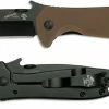 Kershaw Knives Kershaw Emerson CQC-4K Knife, KE-6054BRNBLK
