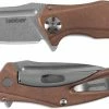 Kershaw Knives Kershaw 7006CU Natrix Stonewash D2 Drop Point Copper Handle KVT Flipper Folder 2 Kershaw Knives Kershaw 7006CU Natrix Stonewash D2 Drop Point Copper Handle KVT Flipper Folder -SMKW store KE 7006CU