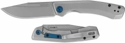 Kershaw Knives Kershaw Highball XL 7020 - Bead Blast D2 Clip Point - Bead Blast Stainless Steel - KVT Ball Bearing - Folding Knife