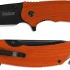Kershaw Knives Kershaw Barricade 8650 Rescue Knife Flipper Folder Assisted Opening Orange GFN -SMKW store KE 8650