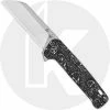 QSP Knives QSP Penguin Plus QS130XL-D1 - Satin 20CV - Aluminum Foil CF / Bead Blast Ti - Flipper Folder
