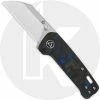 QSP Knives QSP Penguin Mini QS130XS-D1 - Satin 14C28N - Blue Shred Carbon Fiber / G10