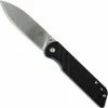 QSP Knives QSP Parrot Knife QS102-A - Satin D2 Spear Point - Black G10 - Liner Lock Folder -SMKW store QSP 102A OPEN FRONT