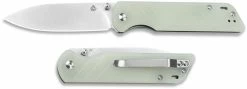 QSP Knives QSP Parrot Knife QS102-H - Satin D2 Spear Point - Jade G10 - Liner Lock Folder