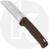 QSP Knives QSP Penguin Knife QS130-K - 2 Tone Satin D2 Sheepfoot - Stonewash Copper - Liner Lock Folder