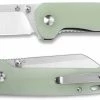 QSP Knives QSP Penguin Knife QS130-V - Satin D2 Sheepfoot - Jade G10 - Liner Lock -SMKW store QSP 130V