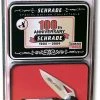 Schrade Knives Schrade Badger Knife ASX4CPT - Limited 100 Year Anniversary Edition With Tin - OLD NEW STOCK -SMKW store SC 12680