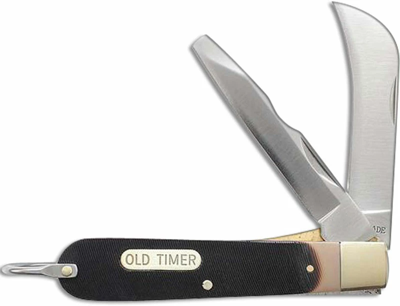 Schrade Knives Schrade Old Timer 159OT Electrician's Knife Sawcut Handle With Shackle 3 Schrade Knives Schrade Old Timer 159OT Electrician's Knife Sawcut Handle With Shackle