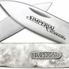 Schrade Knives Schrade Imperial IMP1011 Small Canoe Pocket Knife Cracked Ice POM