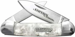 Schrade Knives Schrade Imperial IMP1011 Small Canoe Pocket Knife Cracked Ice POM