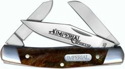 Schrade Knives Schrade Imperial Medium Stockman, Amber Swirl, SC-IMP15S