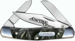 Schrade Knives Schrade Imperial Medium Stockman, Olive Swirl, SC-IMP17S