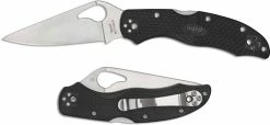 Byrd Knives Spyderco Byrd Harrier 2 Lightweight Knife BY01PBK2 - Value Priced EDC - Plain Edge - Black FRN - Lock Back Folder 9 Byrd Knives Spyderco Byrd Harrier 2 Lightweight Knife BY01PBK2 - Value Priced EDC - Plain Edge - Black FRN - Lock Back Folder -SMKW store SP BY01PBK2